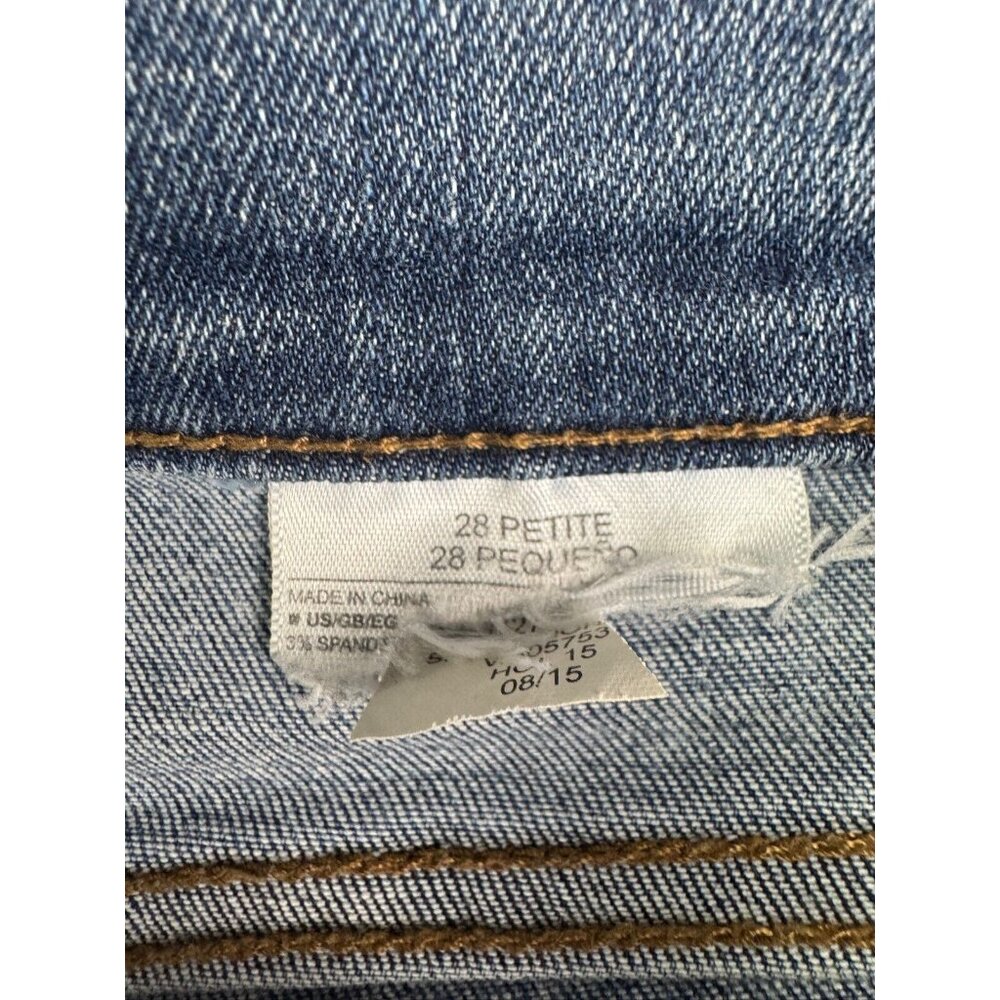 Banana Republic Women’s Skinny‎ Jeans in Faded Blue Wash - Picture 3 of 12